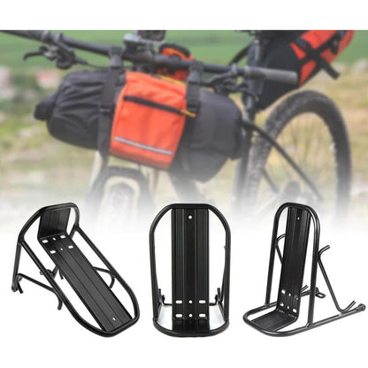 Parrilla De Bicicleta Portaequipaje Bolso Babysilla Mochila Negro