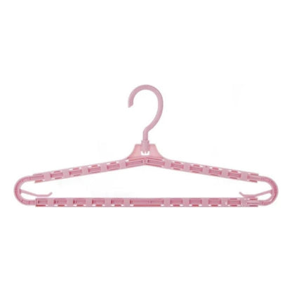 Perchas X6 Plásticas Colgar Ropa Extensible 41cm A 69cm