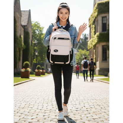 Mochila Escolar Liceal Unisex Impermeable Viaje Jianglida