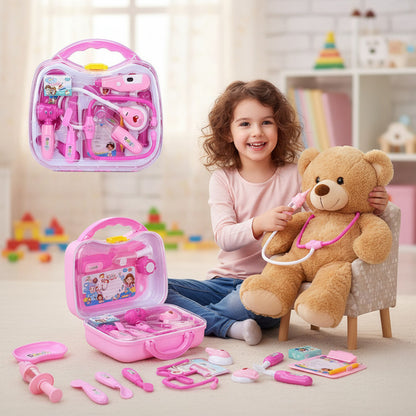 Juguete De Doctor Infantil Valija Set Juego De Roles Niños