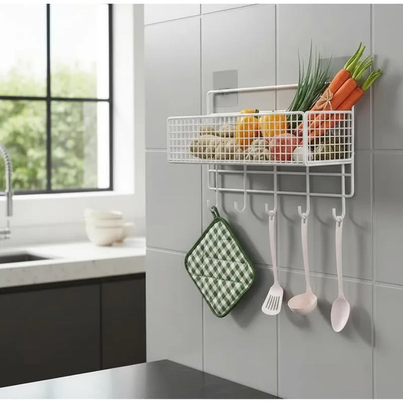 Organizador Colgante Multiuso Cocina Baño Estante Alacena