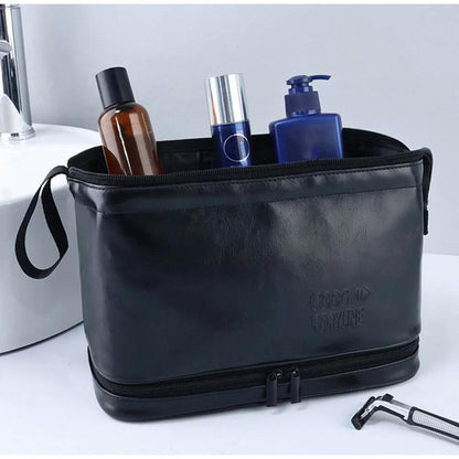 Neceser De Eco Cuero Bolso Organizador De Viaje Bolsa Unisex