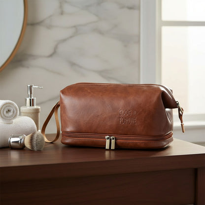 Neceser De Eco Cuero Bolso Organizador De Viaje Bolsa Unisex