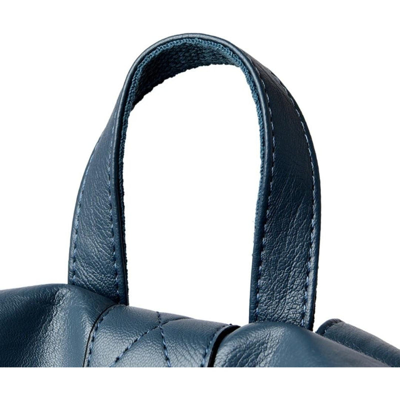 Mochila Cartera Bolso Antirrobo Eco Cuero Moda Dama Numérica