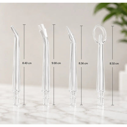 Irrigador Bucal Portátil Limpieza Dental Recargable 4 En 1 Blanco