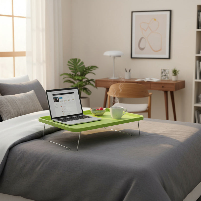 Mesa Plegable Bandeja Multiuso Cama Laptop Desayuno Comida