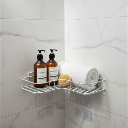 Organizador Esquinero Para Ducha Repisa Para Baño Adhesivo