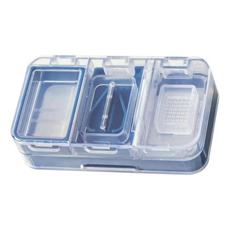 Pastillero Para Medicamentos Corta Y Muele Pastilla Diario