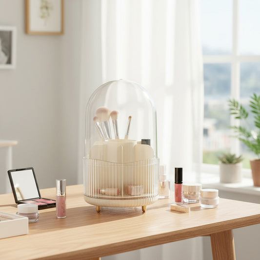 Organizador De Maquillaje Y Cosméticos Giratorio Elegante