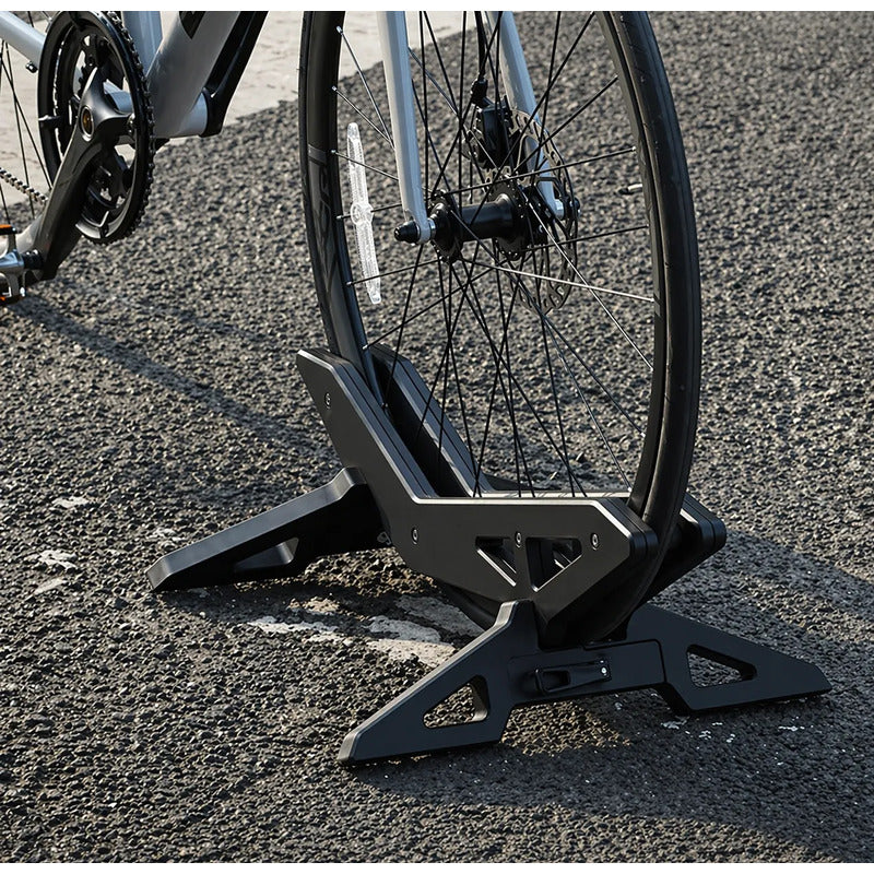 Soporte Para Estacionar Bicicleta Ajustable Resistente Negro Negro