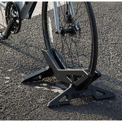 Soporte Para Estacionar Bicicleta Ajustable Resistente Negro Negro