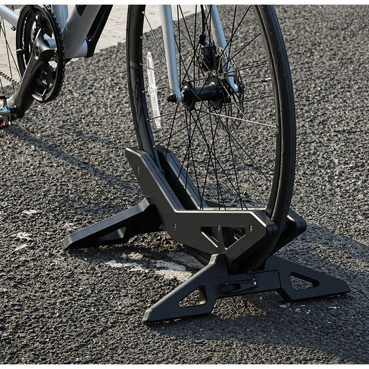 Soporte Para Estacionar Bicicleta Ajustable Resistente Negro Negro