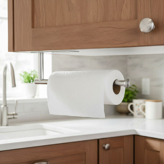Portarrollos Papel De Cocina Soporte Para Toalla En Baño