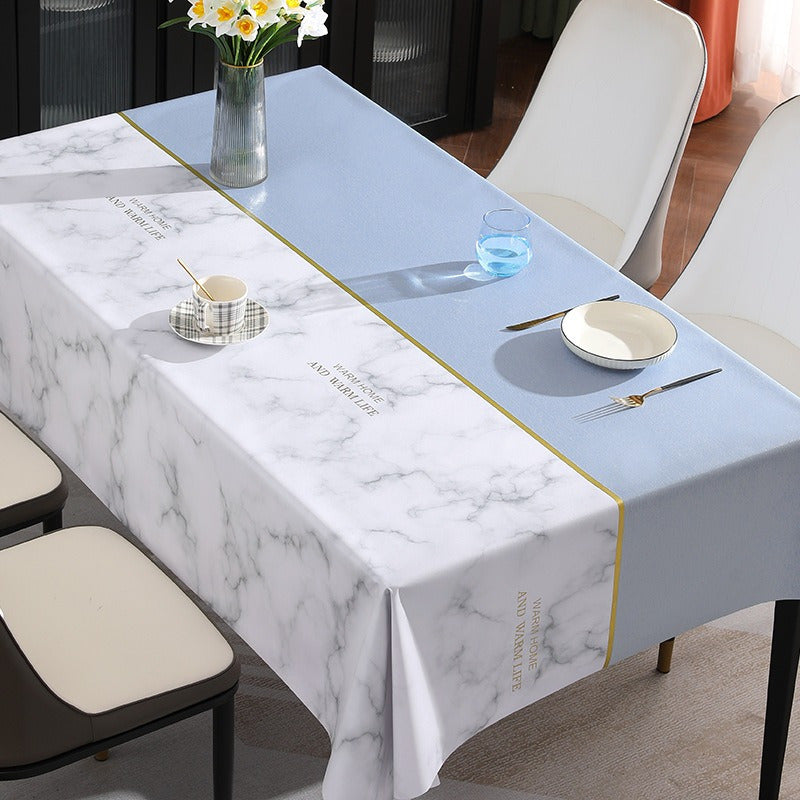 Mantel Para Comedor Impermeable Decorativos Diseño 180x140cm