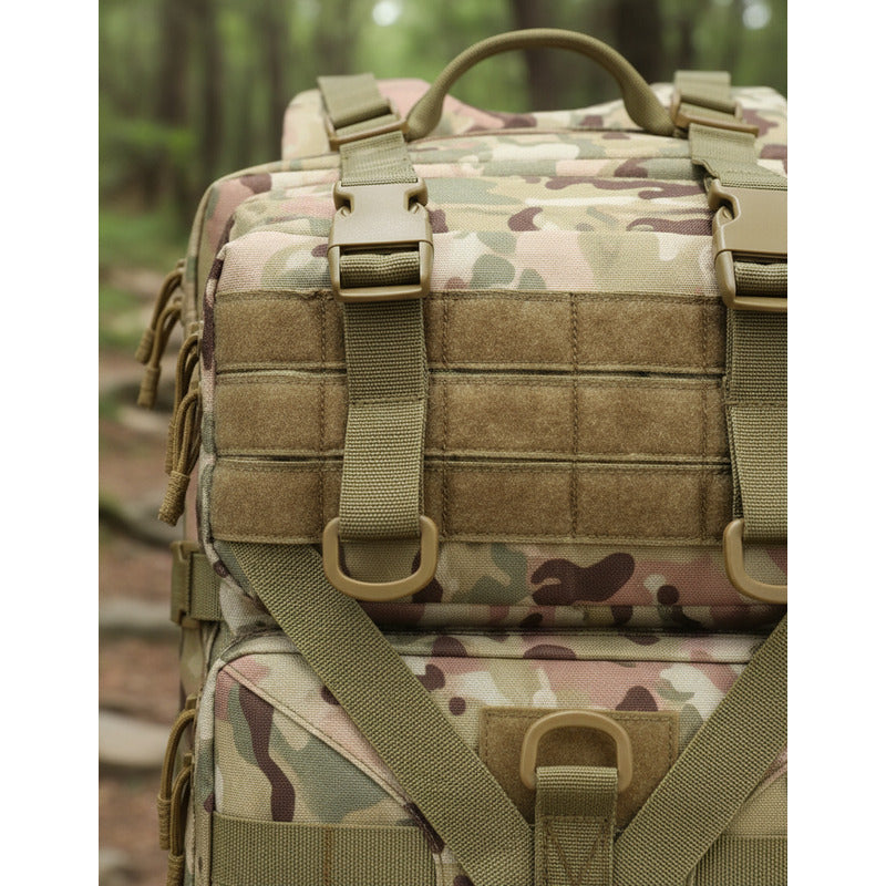 Mochila Táctica De 50 L Militar Impermeable Camping Premium