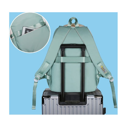 Mochila Escolar Liceal Unisex Impermeable Viaje Jianglida