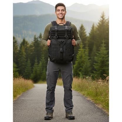 Mochila Táctica De 50 L Militar Impermeable Camping Premium