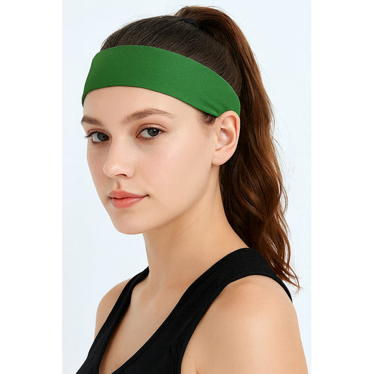 Diadema Deportiva X1 Vincha Para Deporte Elástica Colores Verde