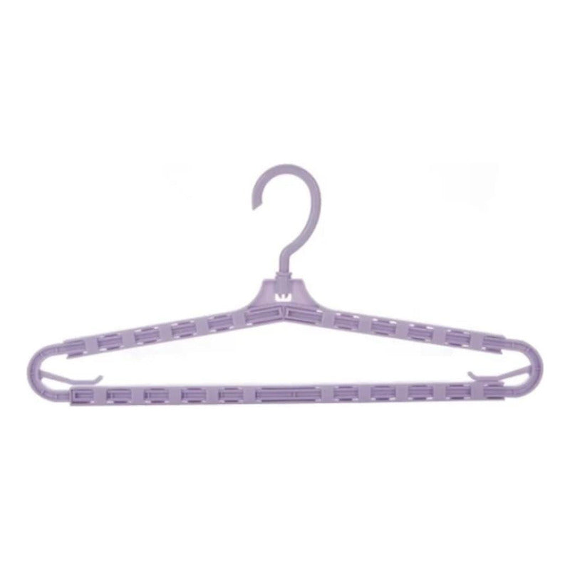 Perchas X6 Plásticas Colgar Ropa Extensible 41cm A 69cm