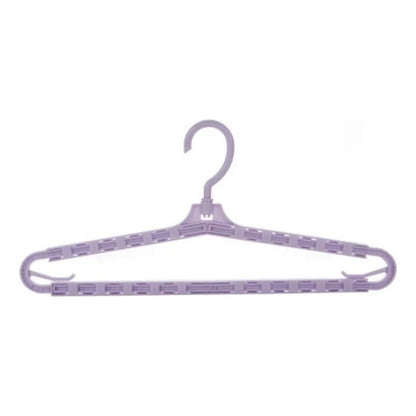 Perchas X6 Plásticas Colgar Ropa Extensible 41cm A 69cm