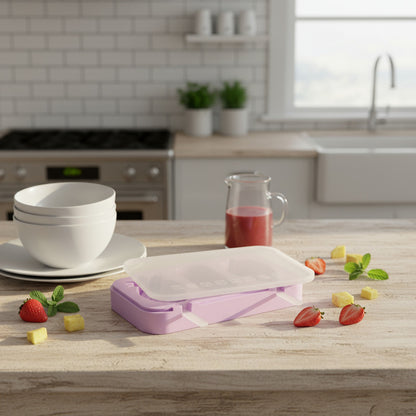 Molde De Silicona Para Paletas De Helado 3 Espacios Variado