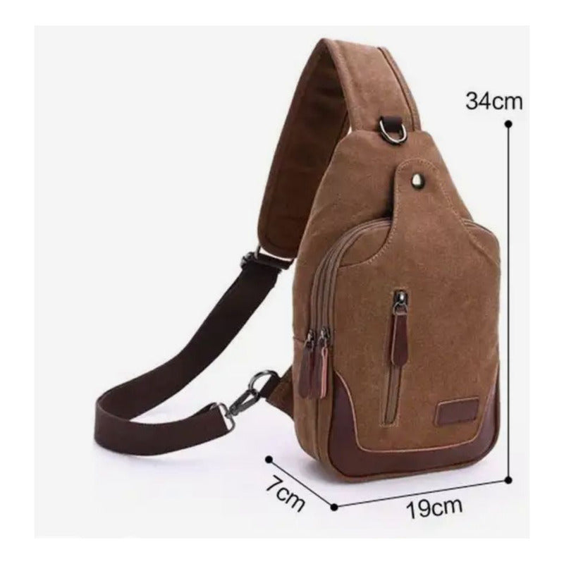 Mochila Cruzada Bandolera Bolso De Pecho Morral Urbano