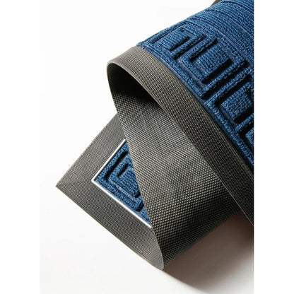 Alfombra De Entrada A Casa Hogar Felpudo Rayas Y Espirales