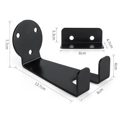 Soporte Para Colgar Bicicleta En Pared Gancho Para Bici Negro