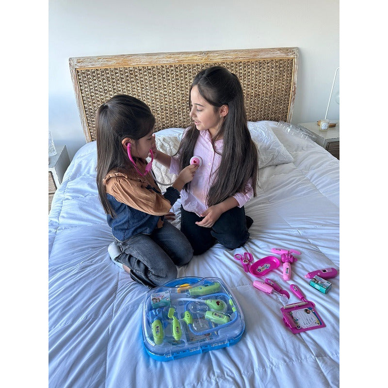 Juguete De Doctor Infantil Valija Set Juego De Roles Niños