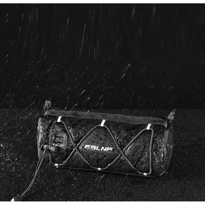 Bolso De Bici Bicicleta Impermeable Para Cuadro Y Manillar Negro