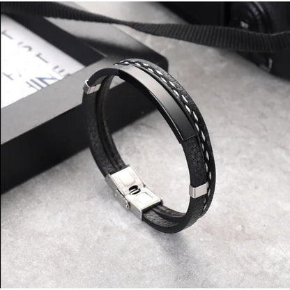 Pulsera Brazalete Con Enchapado Moderna Urbana