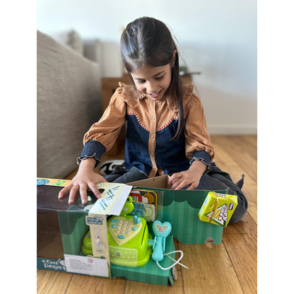 Juguete Caja Registradora Para Niños Con Música Y Luz Rana Rana