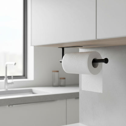 Portarrollos Papel De Cocina Soporte Para Toalla En Baño