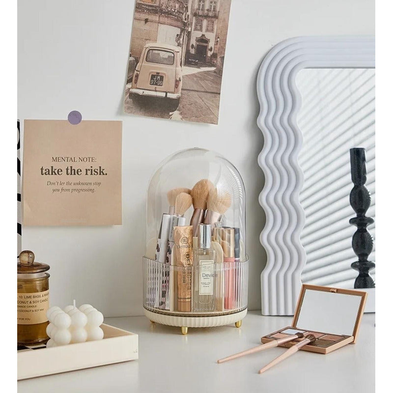 Organizador De Maquillaje Y Cosméticos Giratorio Elegante