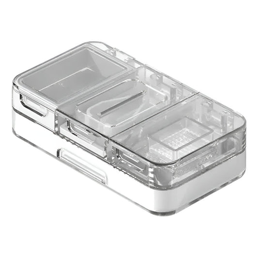 Pastillero Para Medicamentos Corta Y Muele Pastilla Diario