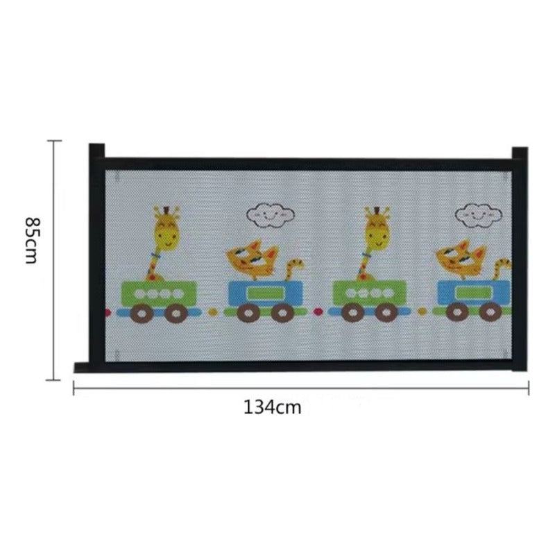 Barrera De Seguridad Para Escalera Bebes Malla Separadora Gr
