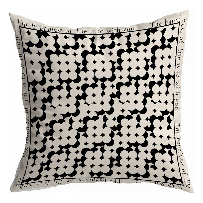 Fundas De Almohadón X2 Decoración Hogar Casa Microfibra Cod2