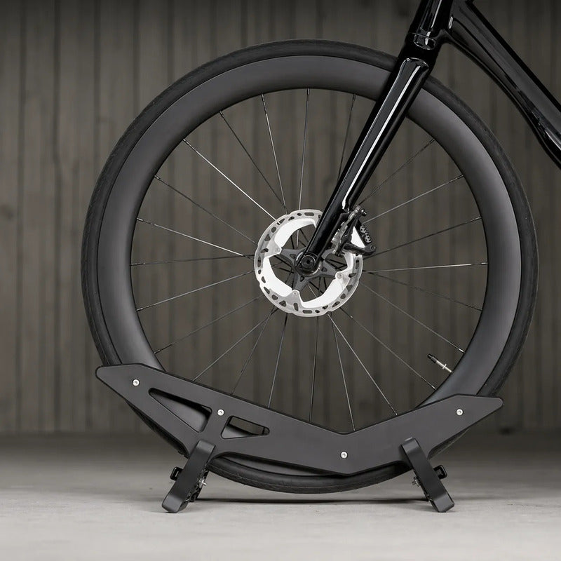 Soporte Para Estacionar Bicicleta Ajustable Resistente Negro Negro
