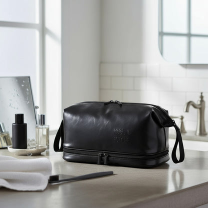 Neceser De Eco Cuero Bolso Organizador De Viaje Bolsa Unisex