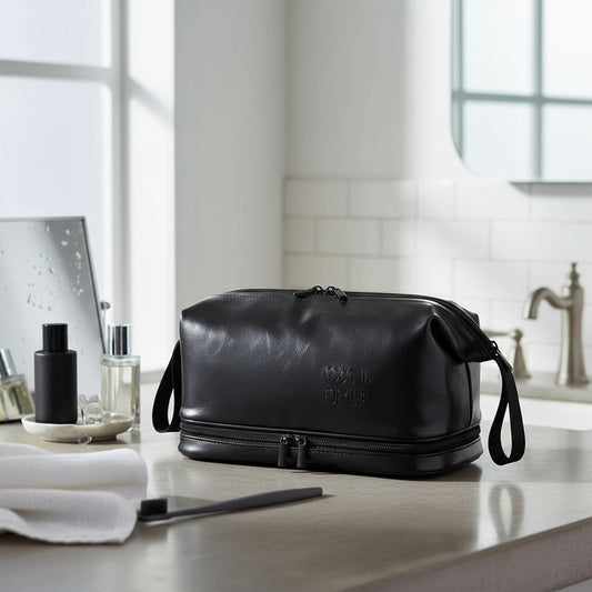 Neceser De Eco Cuero Bolso Organizador De Viaje Bolsa Unisex