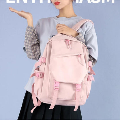 Mochila Escolar Liceal Facultad Urbana Impermeable Fashion