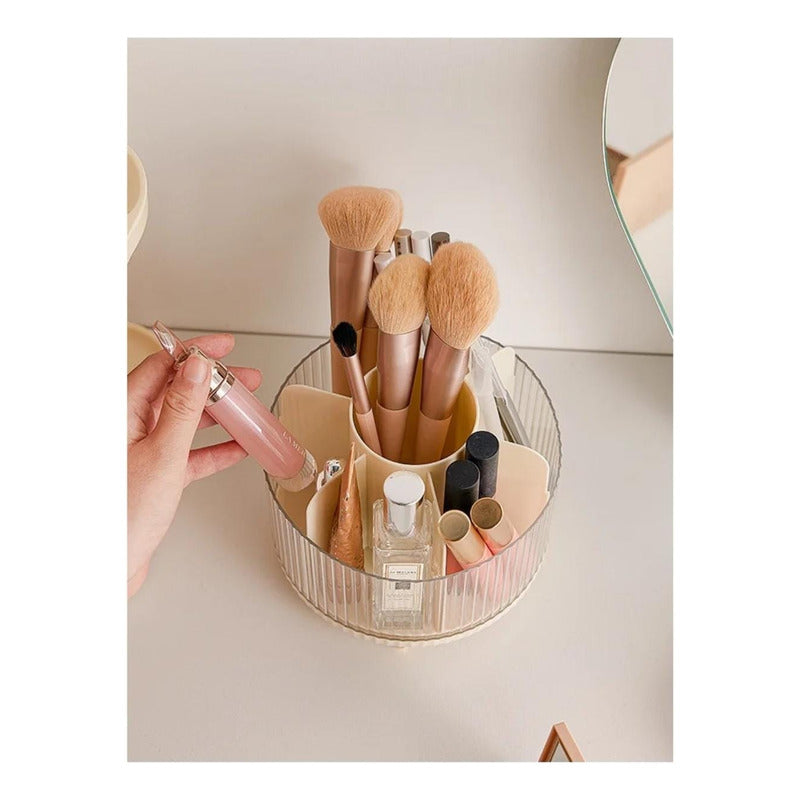 Organizador De Maquillaje Y Cosméticos Giratorio Elegante