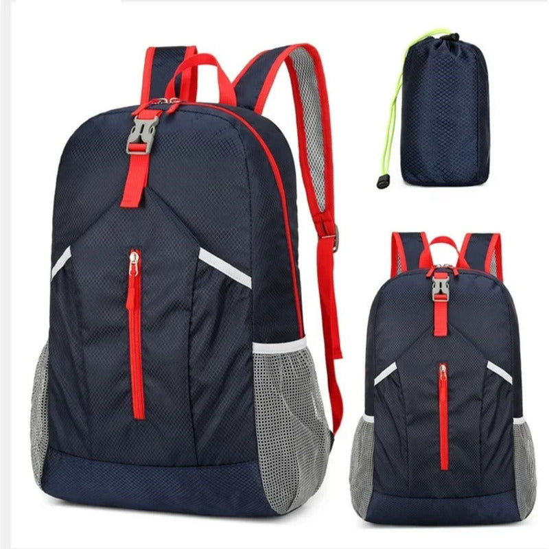 Mochila Deportiva Impermeable Unisex Urbana Bolsa Plegable