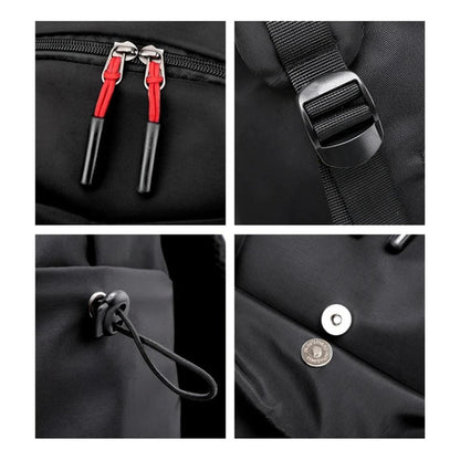 Mochila Escolar Facultad Liceal Impermeable Viaje Lisa Urban Gris Liso