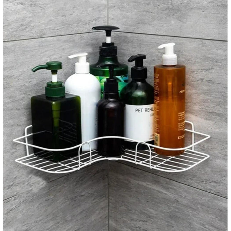 Organizador Esquinero Para Ducha Repisa Para Baño Adhesivo