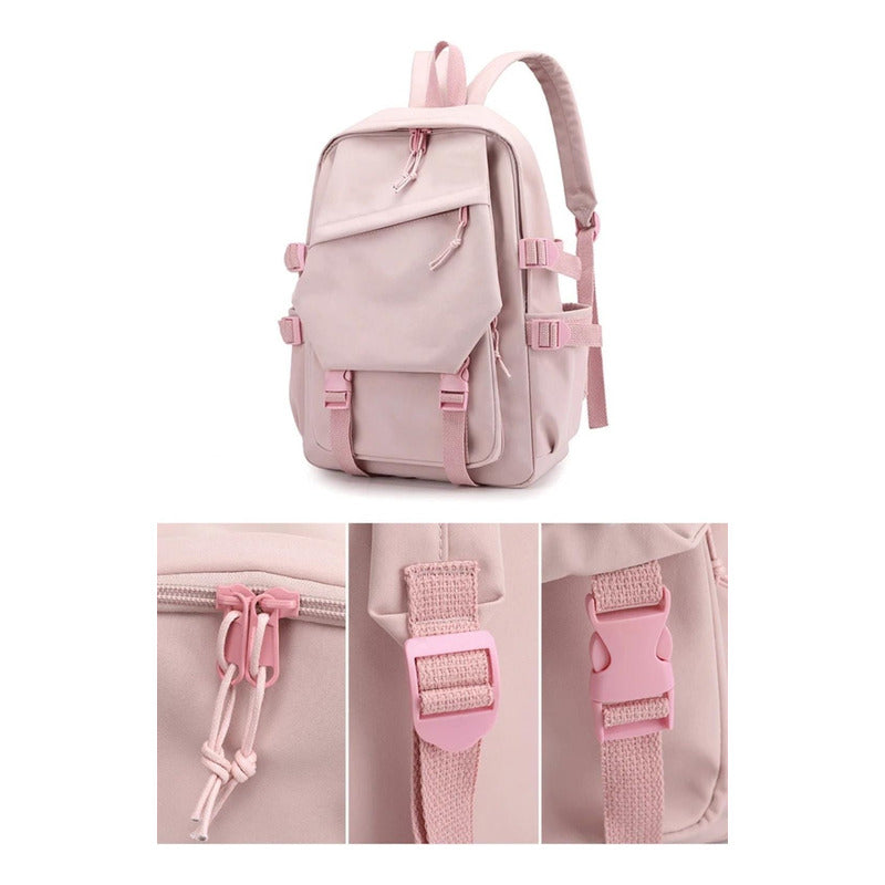 Mochila Escolar Liceal Facultad Urbana Impermeable Fashion