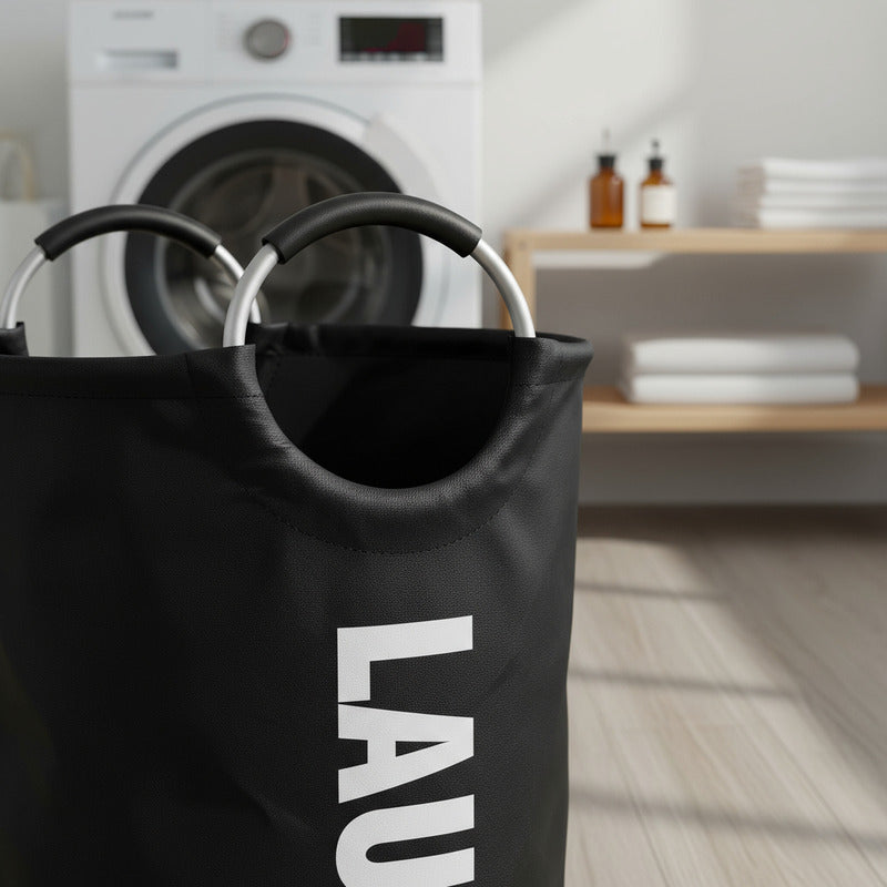 Cesto De Ropa Sucia Plegable Canasto Organizador Lavadero