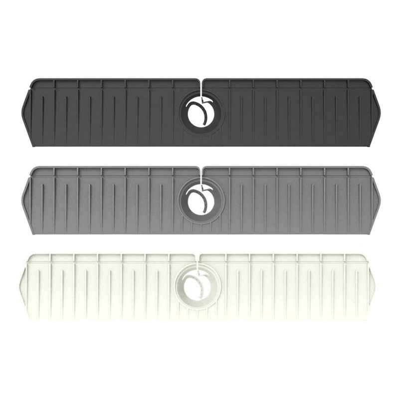 Alfombrilla De Silicona Escurridor De Agua Grifo Cocina Baño