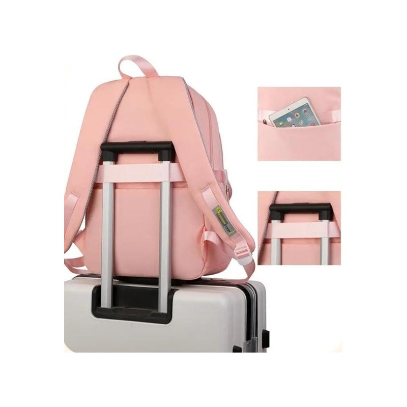 Mochila Escolar Liceal Multiuso Unisex Colores Urbana Animal