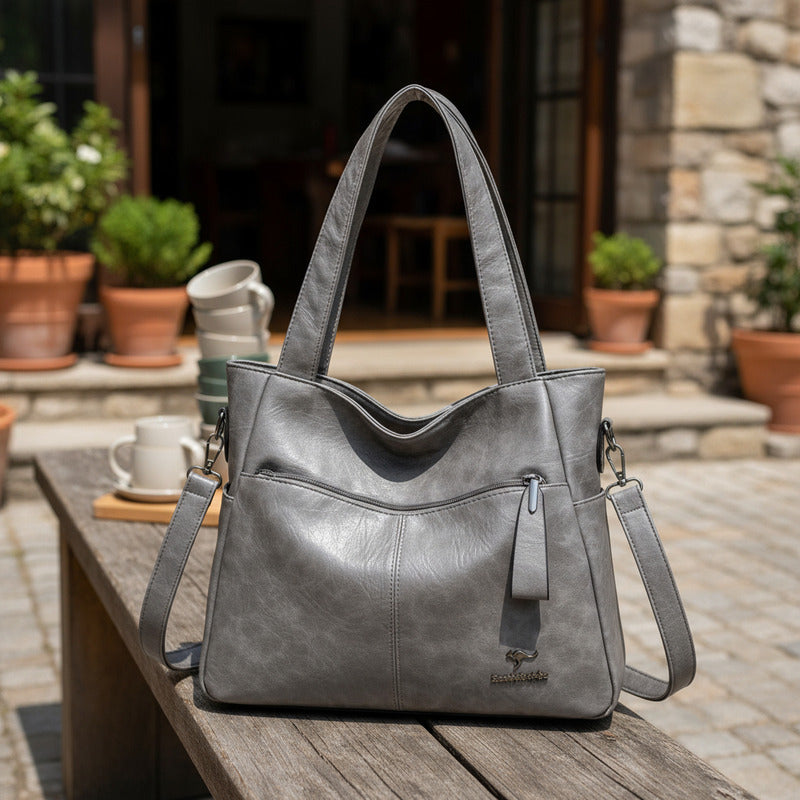 Cartera Bolso Bandolera Dama Mujer Ajustable Eco Cuero C1